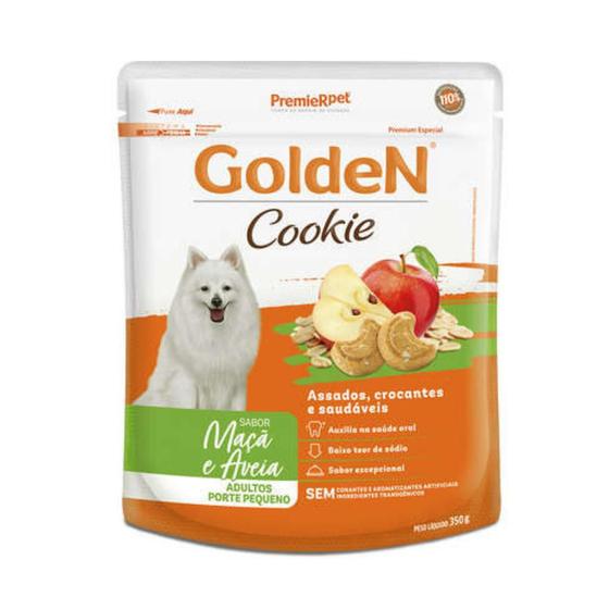 Imagem de Biscoito Petisco Golden Cookie Maça E Aveia 350G