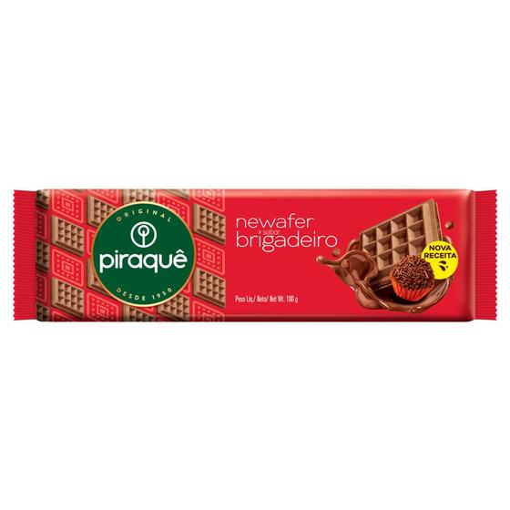 Imagem de Biscoito Piraquê Newafer Sabor Brigadeiro 100g