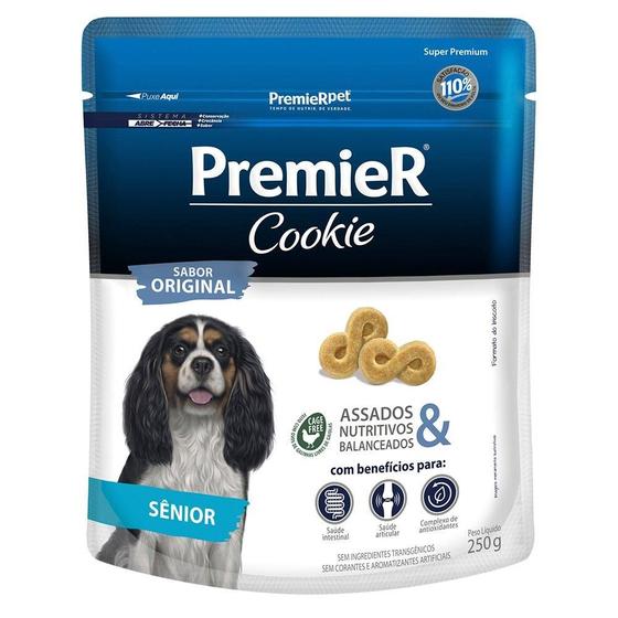 Imagem de Biscoito PremieR Pet Cookie Sabor Original para Cães Idosos - 250 g