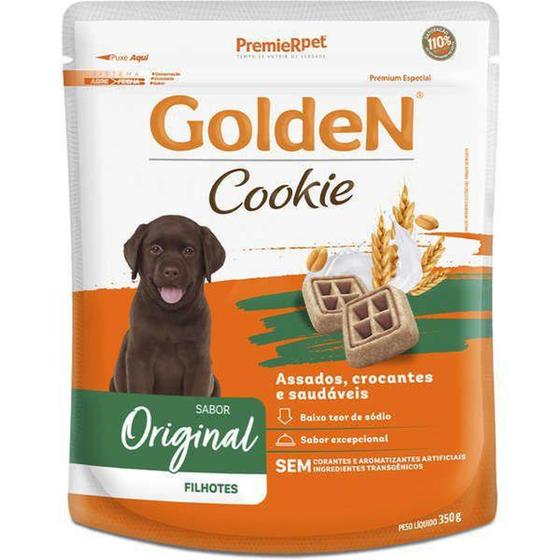 Imagem de Biscoito Premier Pet Golden Cookie para Cães Filhotes 350g