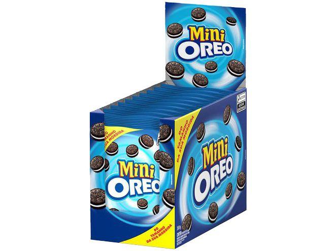 Imagem de Biscoito Recheado Baunilha Mini Oreo 35g