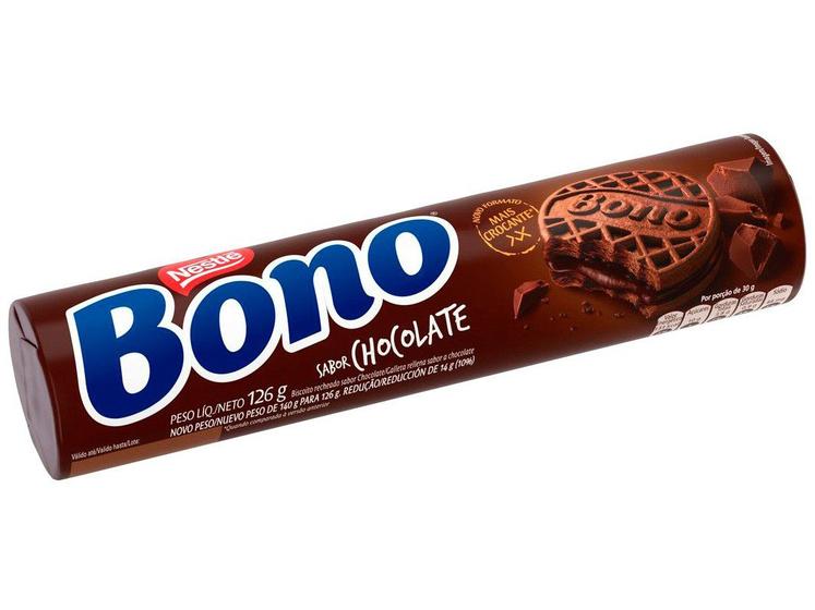 Imagem de Biscoito Recheado Chocolate Bono 126g