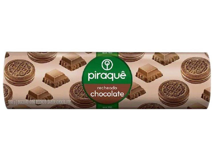 Imagem de Biscoito Recheado Chocolate Piraquê - 160g