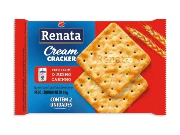 Imagem de Biscoito Renata Cream Cracker Sachê Pacote Com 60 Unidades