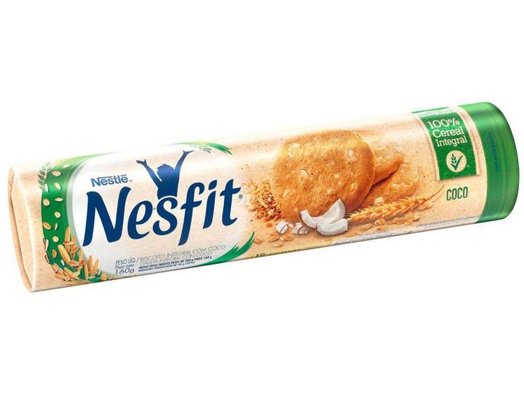 Imagem de Biscoito Seco e Doce Coco Integral Nesfit 160g