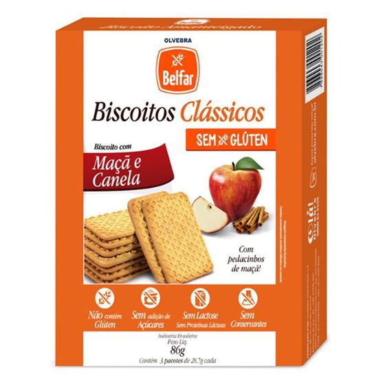 Imagem de Biscoito sem Glúten 86gr - Belfar