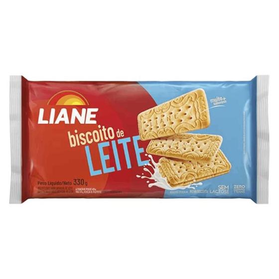 Imagem de Biscoito Sem Lactose Leite Liane 330g