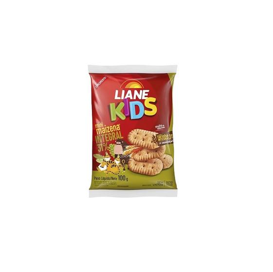 Imagem de Biscoito Sem Lactose Maizena Integral Mini Liane 100g