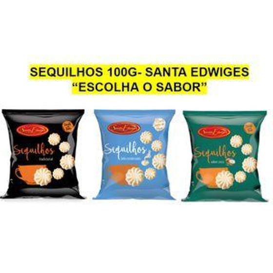Biscoito Sequilhos 100g Santa Edwiges Biscoito / Bolacha Magazine