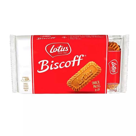 Imagem de Biscoito Snack Packs Lotus Biscoff 124g