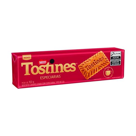 Imagem de Biscoito Tostines Caramelizado com Especiarias Nestle 150g