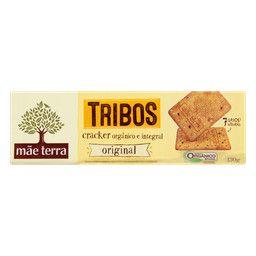 Imagem de Biscoito Tribos Cracker Integral Orgânico Original MÃE TERRA 130g