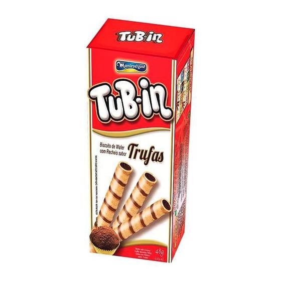 Imagem de Biscoito Wafer Trufa 48gr - Tub-in