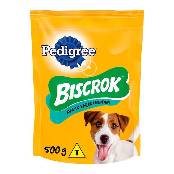 Imagem de Biscrok Pedigree Adulto Raças Pequenas 500gr