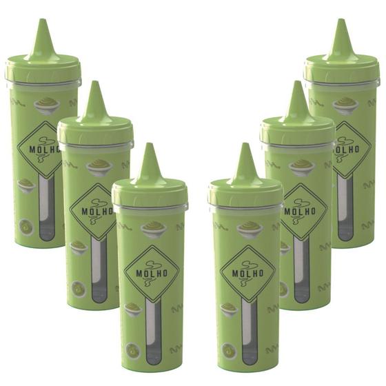 Imagem de Bisnaga de molho 250ml com 6 unidades Plasutil ref.8708