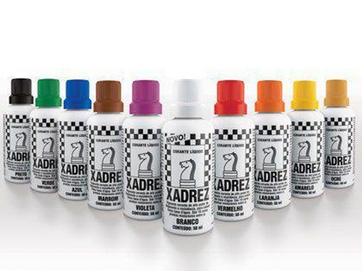 Bisnaga Líquida XADREZ PIGMENTO Tinta Pigmento Parede - Corante para ...