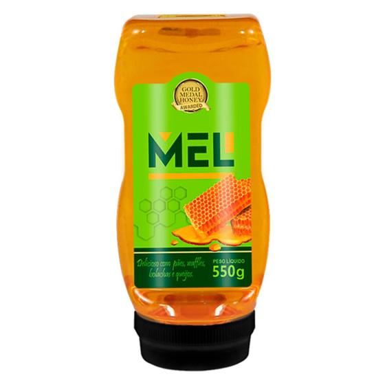 Imagem de Bisnaga Mel Essencial Corta-Gotas Apis Nativa 550G