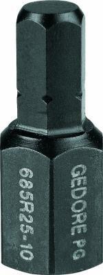 Imagem de Bits Allen Curto Gedore 1/4"X25  7.0mm (685r25-7)