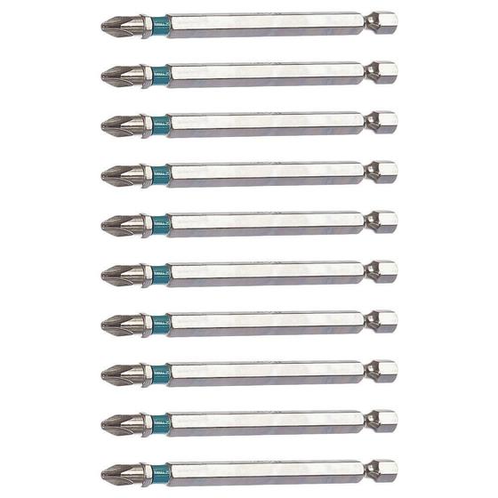 Imagem de Bits Longo Phillips 1/4 POL 90 mm PH2 com 10 Peças GROSS