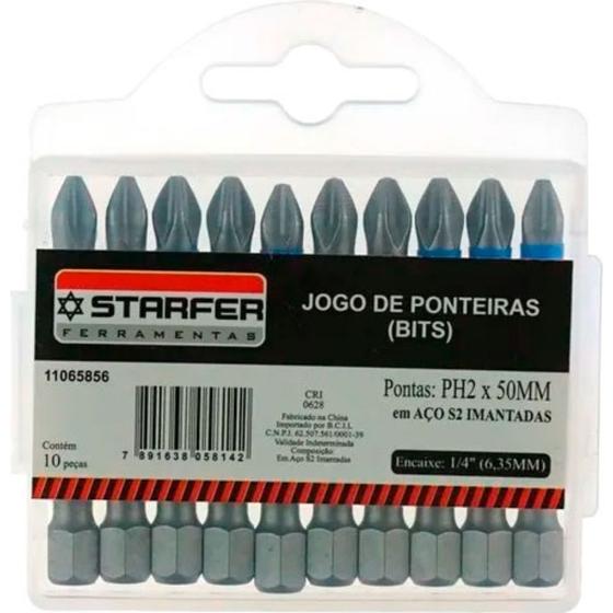 Imagem de Bits Phillips Starfer N,2 X 50Mm C/10