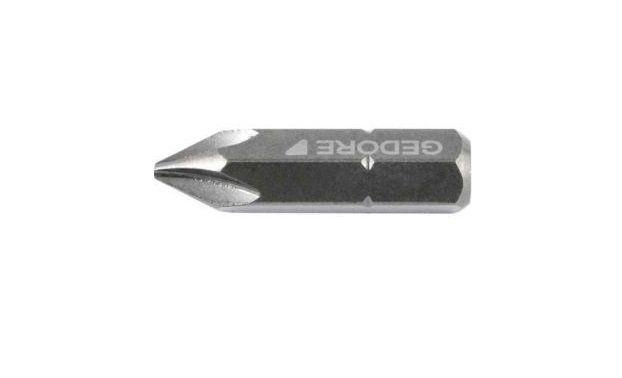 Imagem de Bits Ponteira Phillips com Encaixe Sextavado 1/4" - Gedore 3051690100