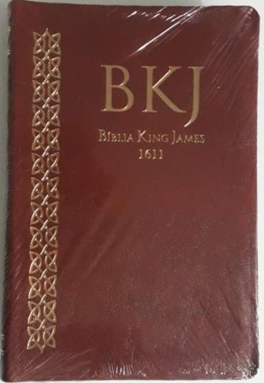 Imagem de Bkj - biblia king james fiel - ultra fina - marrom