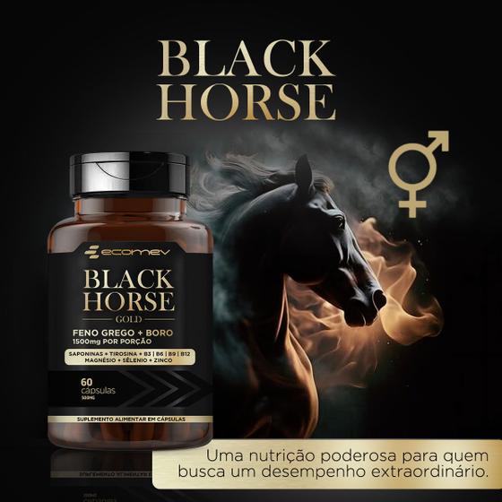 Imagem de Black Blend Poderoso 1000Mg Pré Treino Natural 60 Cápsulas