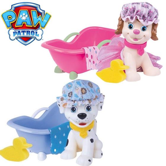 Black Friday Metade Full Barato Boneco Patrulha Canina Banho Esquadrao