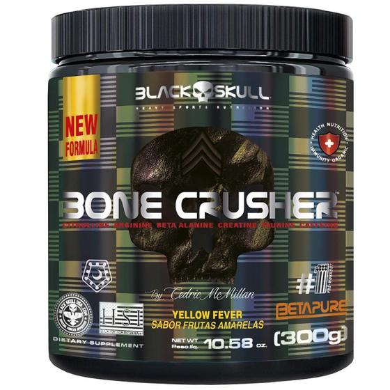 Imagem de Black Skull Bone Crusher 300G - Frutas Amarelas