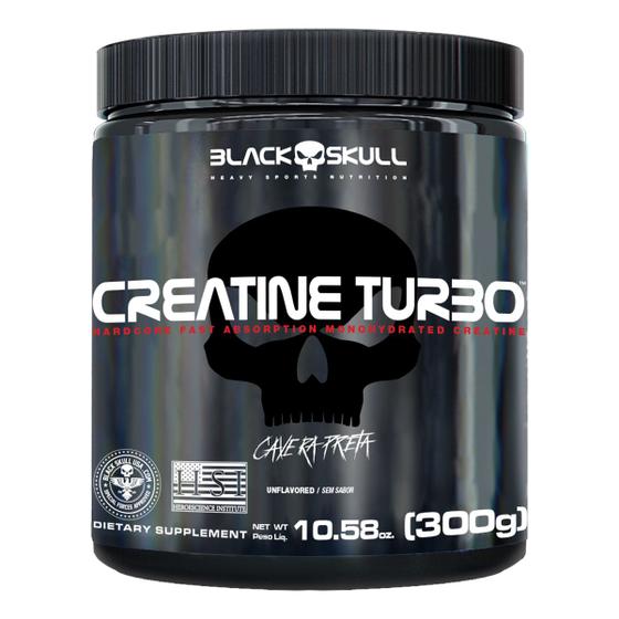 Black Skull Creatine Turbo - 300 g é boa?