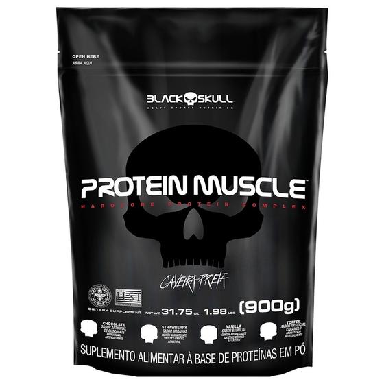 Imagem de Black Skull Protein Muscle Refil 900g