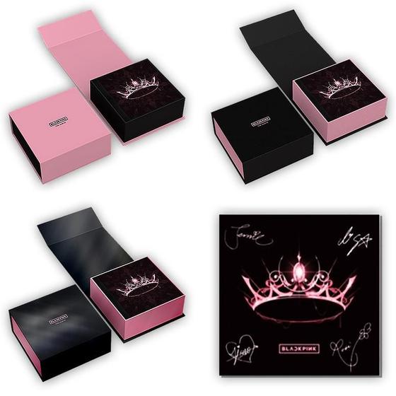 Imagem de Blackpink - boxset trio the album + art card autografado uk