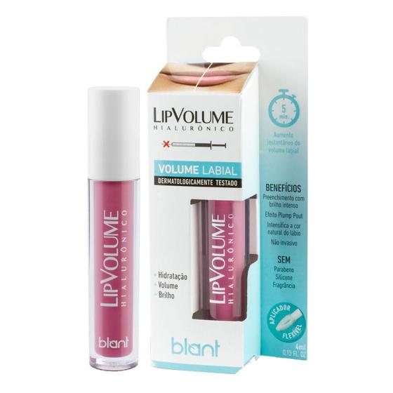 Imagem de Blant Lip Volume Hialuronico Rosa 4Ml