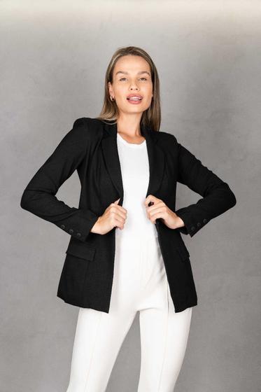 Imagem de Blazer Alfaitaria Boyfriend Linho 4870