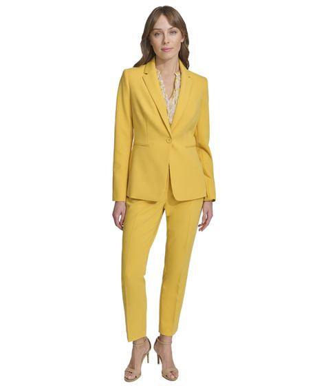 Imagem de Blazer feminino Tommy Hilfiger Deep Maize tamanho 4