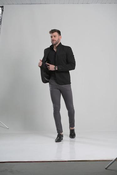 Imagem de Blazer masculino chino c elastano slim 