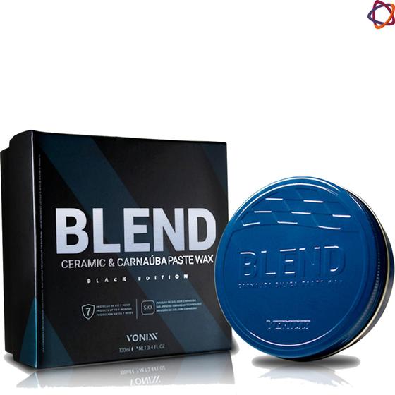 Blend Black Edition Ceramic Carnaúba Paste Wax 100ml Vonixx Menor preço em Blend Black Edition Ceramic Carnaúba Paste Wax 100ml Vonixx