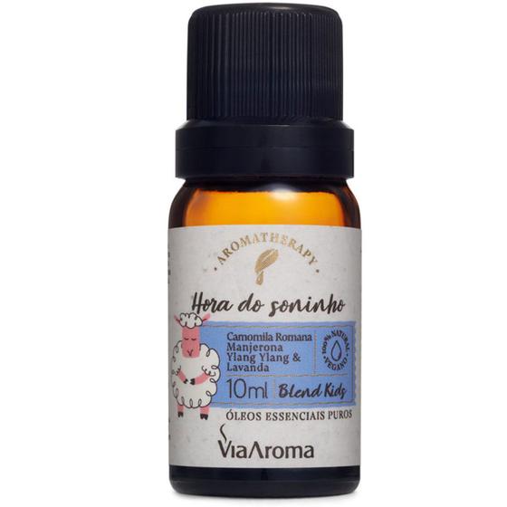 Imagem de Blend Óleos Essenciais Puro Hora do Soninho Aromatizador 10ml Via Aroma Kids