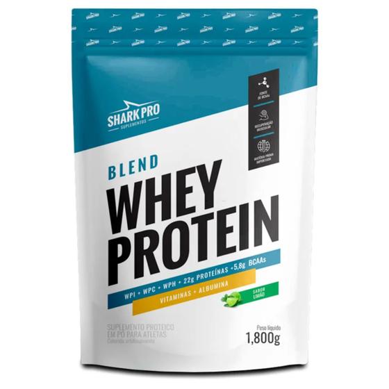 Imagem de Blend Whey Protein Refil 1.800g Shark Pro