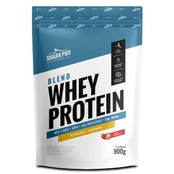 Imagem de Blend Whey Protein Refil 900g Shark Pro