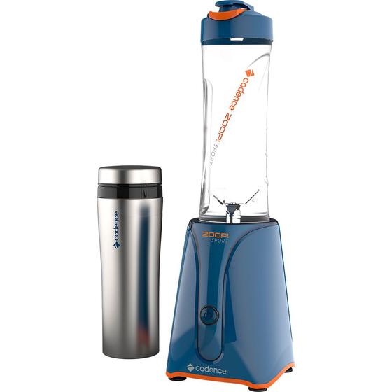 Blender Zoop Sport Inox Cadence com 2 Jarras Menor preço em Blender Zoop Sport Inox Cadence com 2 Jarras