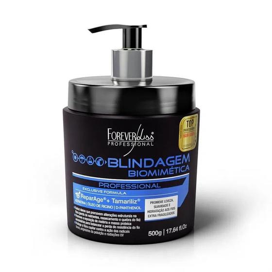 Imagem de Blindagem Capilar Biomimetica Forever Liss 500g