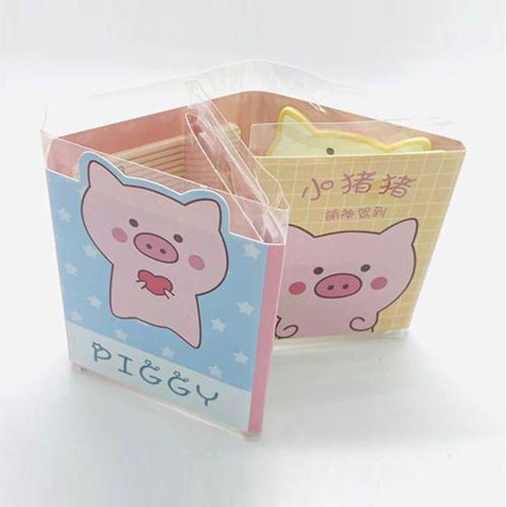 Imagem de Bloco Adesivo P/recados 6x20fl Cute Bichinhos 070-2019 Mania De Sticker - LC