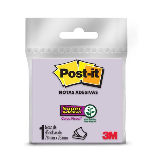 Imagem de Bloco Adesivo Post-It 3M 76x76 mm 45 Fls