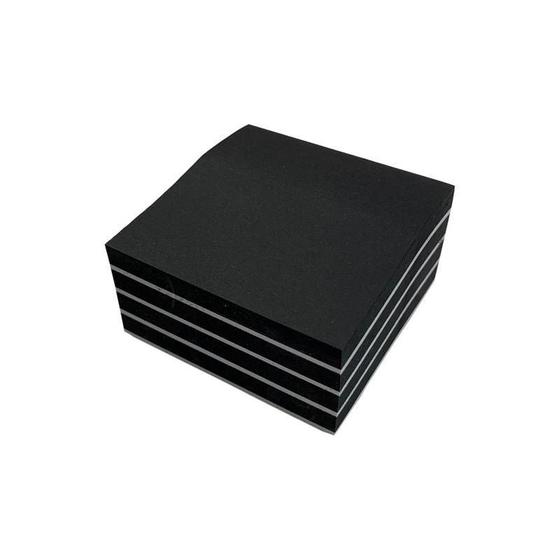 Imagem de Bloco Adesivo Removível 50x50mm Preto E Branco Yes