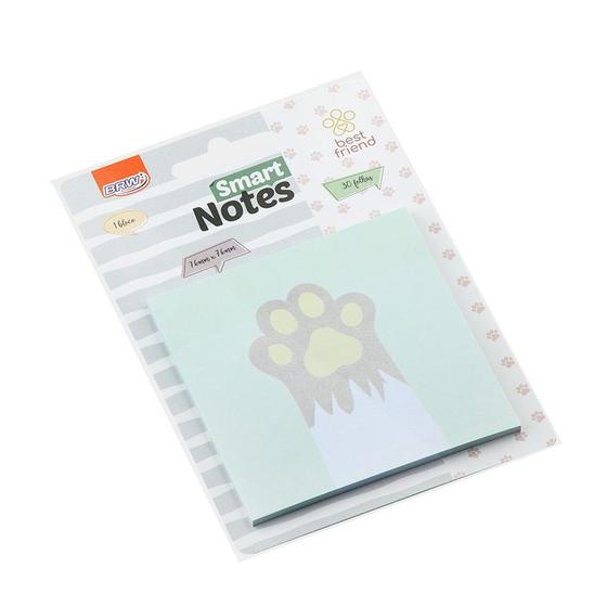 Imagem de Bloco Adesivo Smart Notes PET 76x76mm BRW