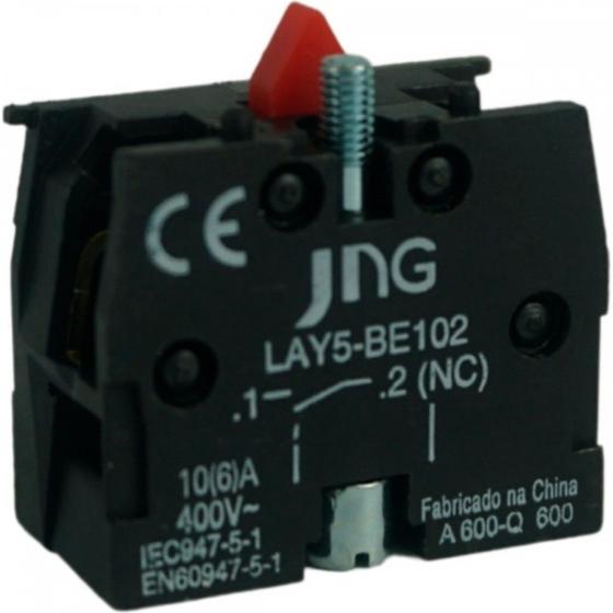 Imagem de Bloco Contator Auxiliar Jng Lay5-Be102 Nf 52082 - Kit C/5