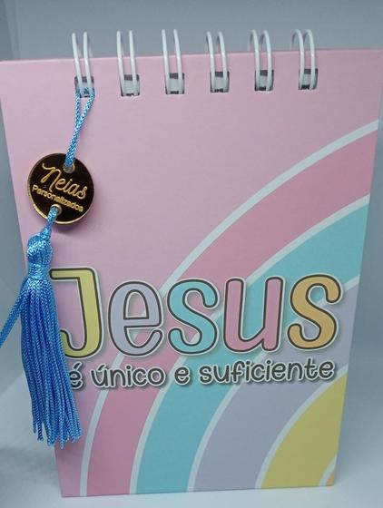 Imagem de Bloco de Anotação - Jesus é único e suficiente