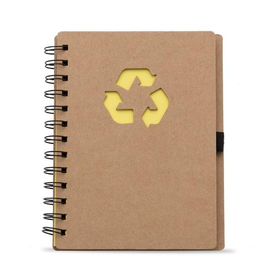 Imagem de Bloco de Anotações Ecológico - Amarelo - Kit com 36