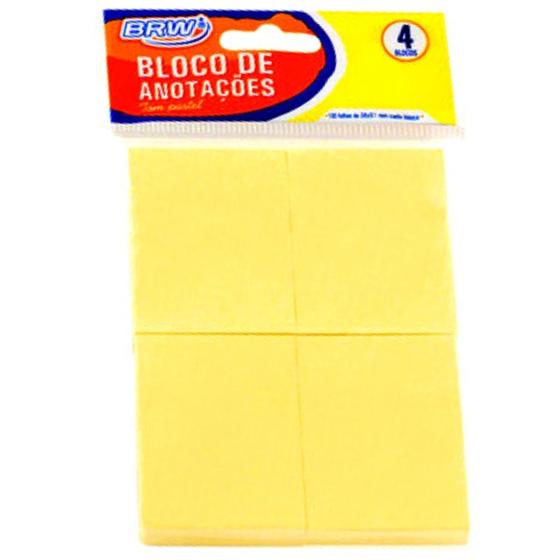 Imagem de Bloco de Anotações Post-It Tom Pastel 4 Blocos 100 Fls 38x51mm - BRW